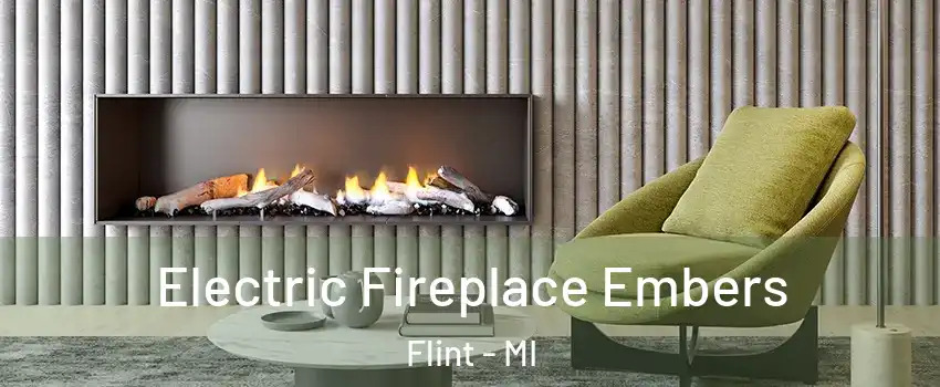 Electric Fireplace Embers Flint - MI