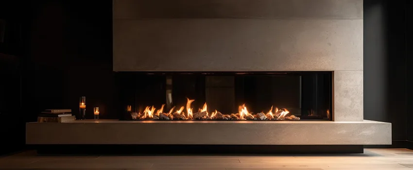 Gas Fireplace Ember Bed Design Services in Flint, Michigan